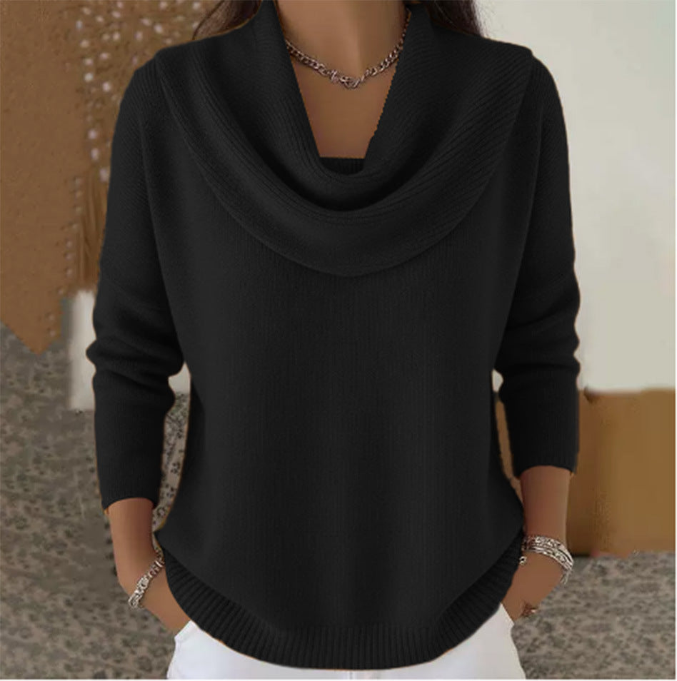 Olivia Soft-Knit Collar Sweater