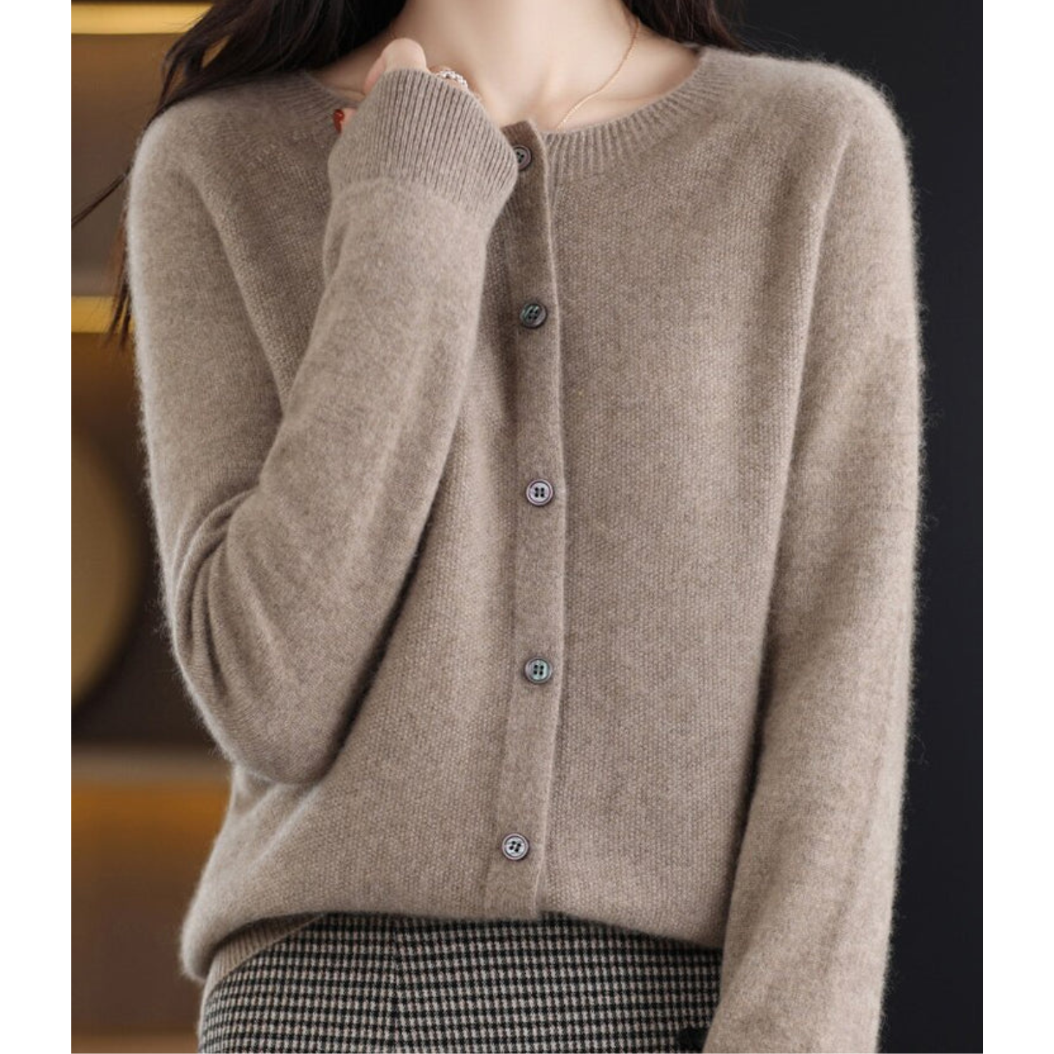 Emma™ - 100% Merino Wool Cardigan