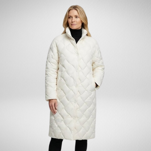 Sophia | Quilted Mid Coat