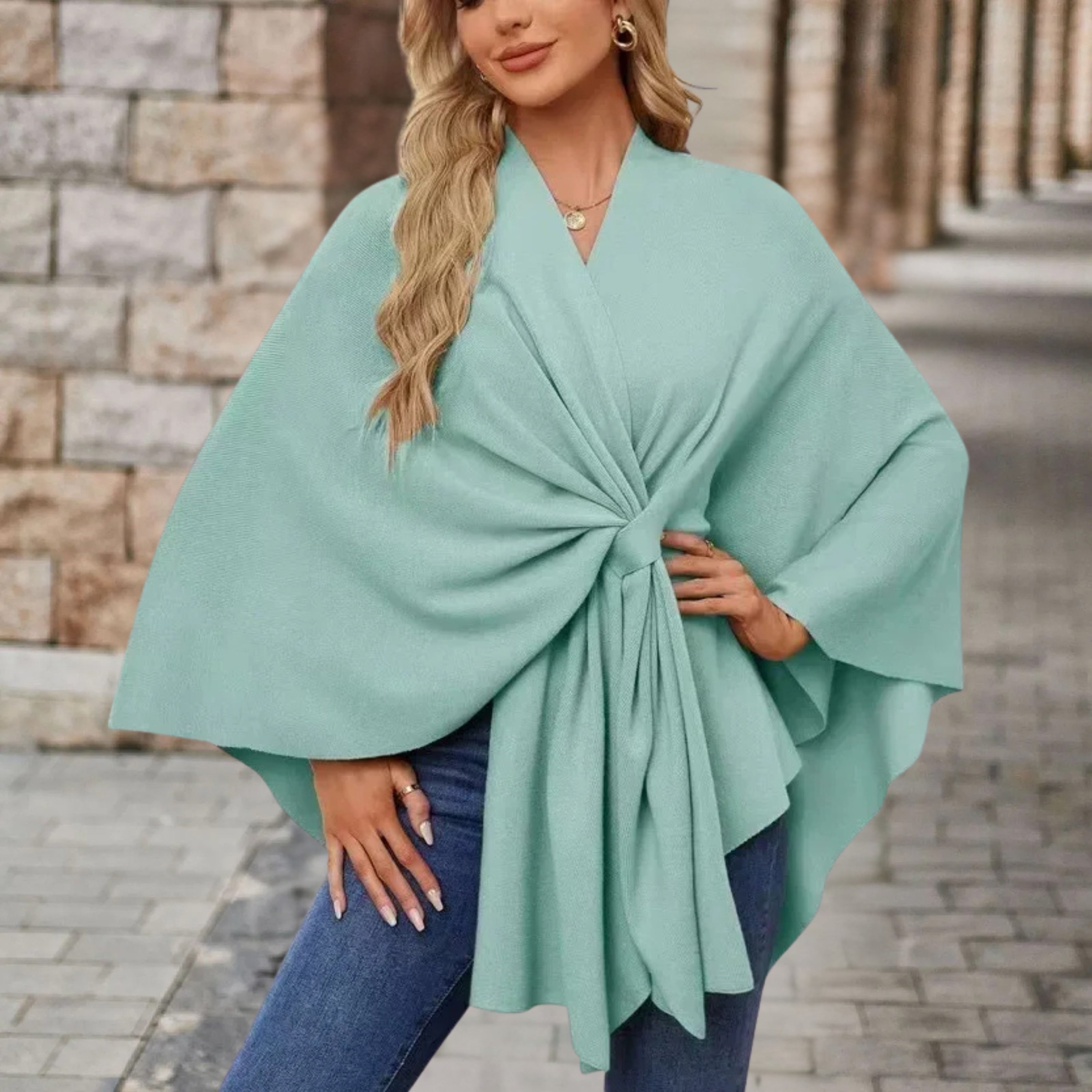 Emma | Chic Elegant Poncho