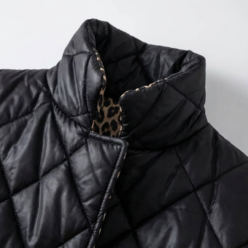 Sophia | Quilted Mid Coat