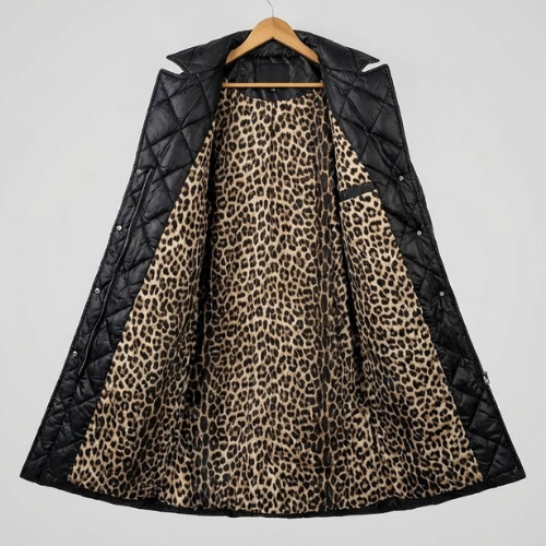 Sophia | Quilted Mid Coat