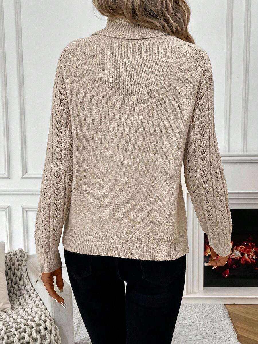 Amara | Elegant Turtleneck Knit Sweater