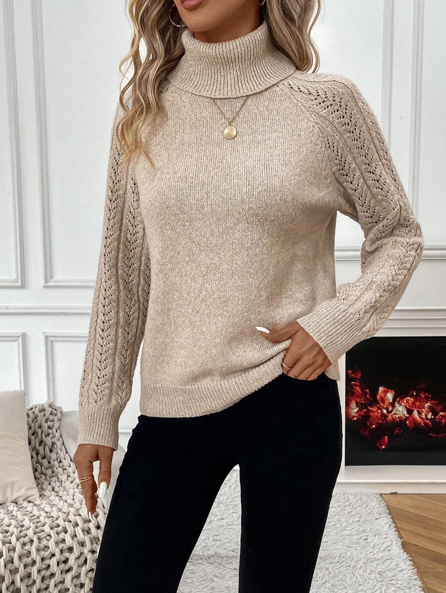 Amara | Elegant Turtleneck Knit Sweater