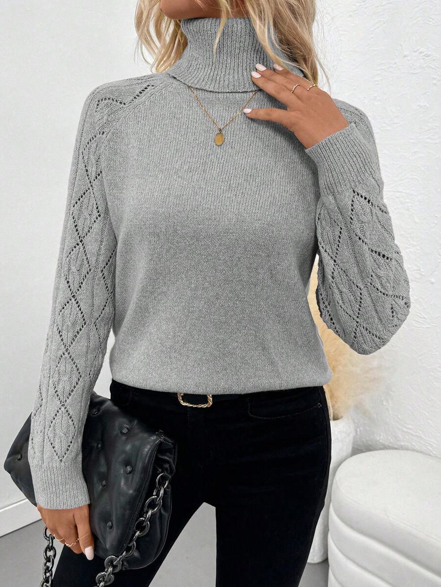 Amara | Elegant Turtleneck Knit Sweater