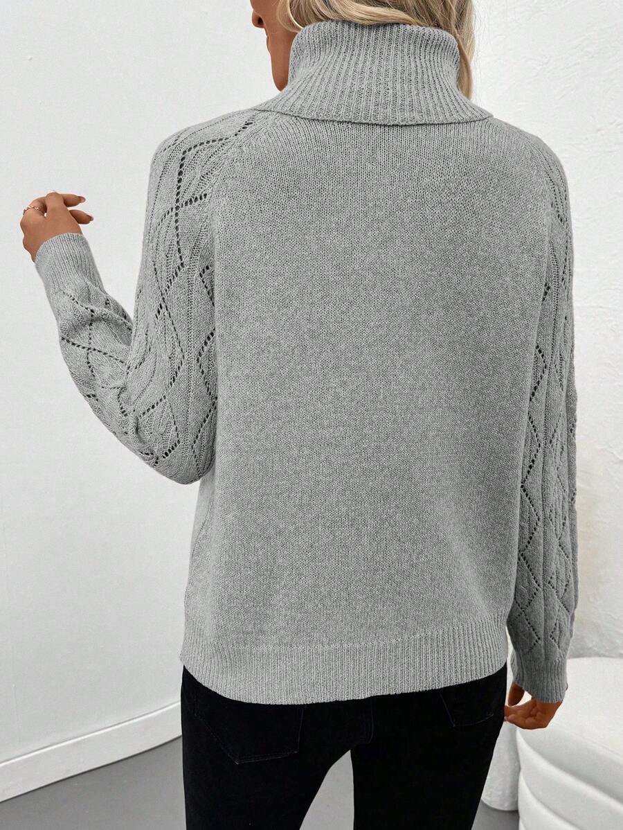 Amara | Elegant Turtleneck Knit Sweater