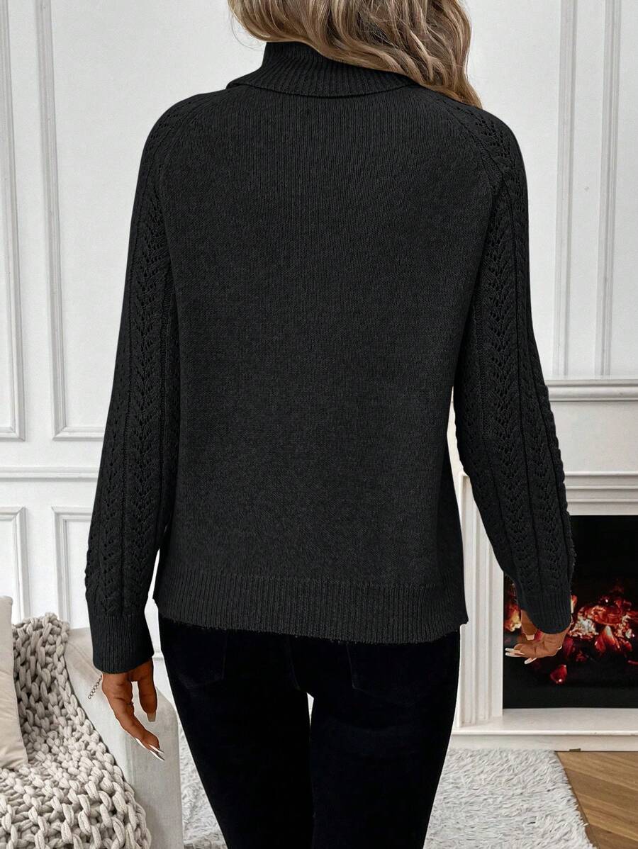 Amara | Elegant Turtleneck Knit Sweater