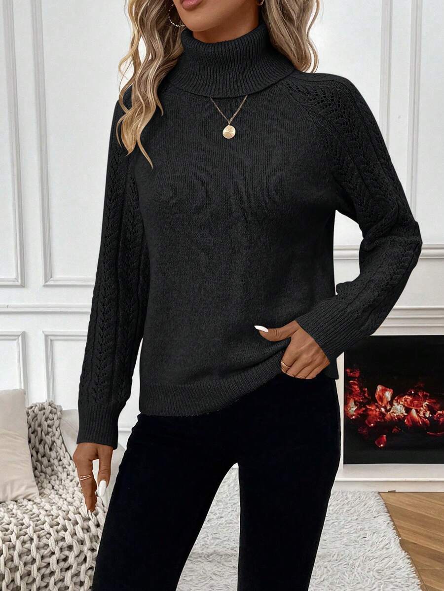 Amara | Elegant Turtleneck Knit Sweater