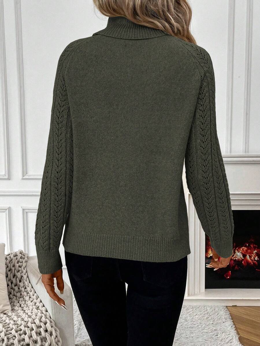 Amara | Elegant Turtleneck Knit Sweater