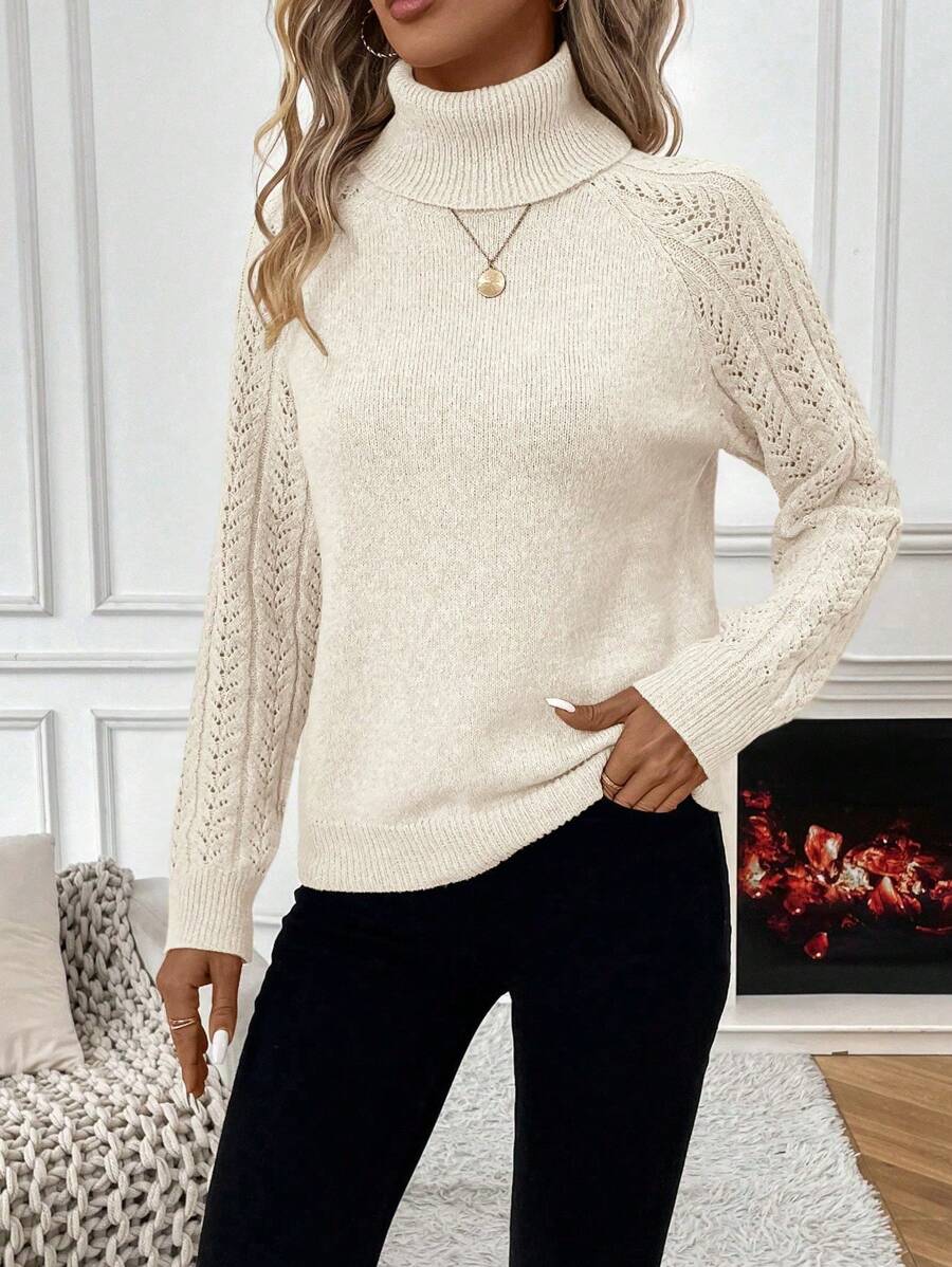 Amara | Elegant Turtleneck Knit Sweater