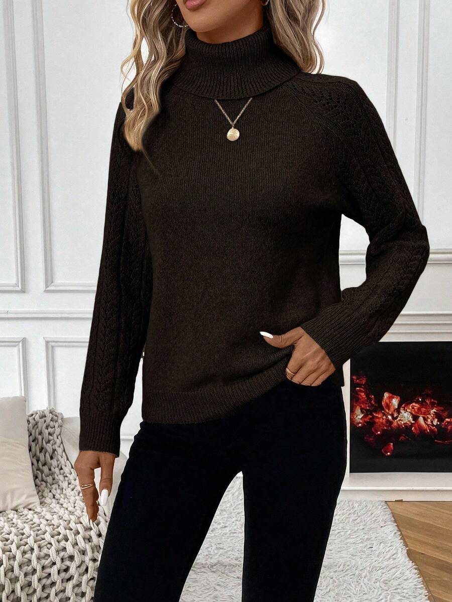 Amara | Elegant Turtleneck Knit Sweater