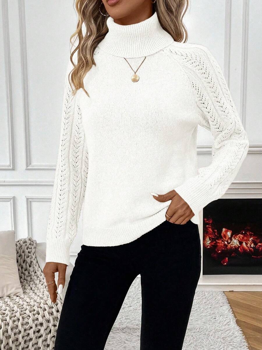 Amara | Elegant Turtleneck Knit Sweater