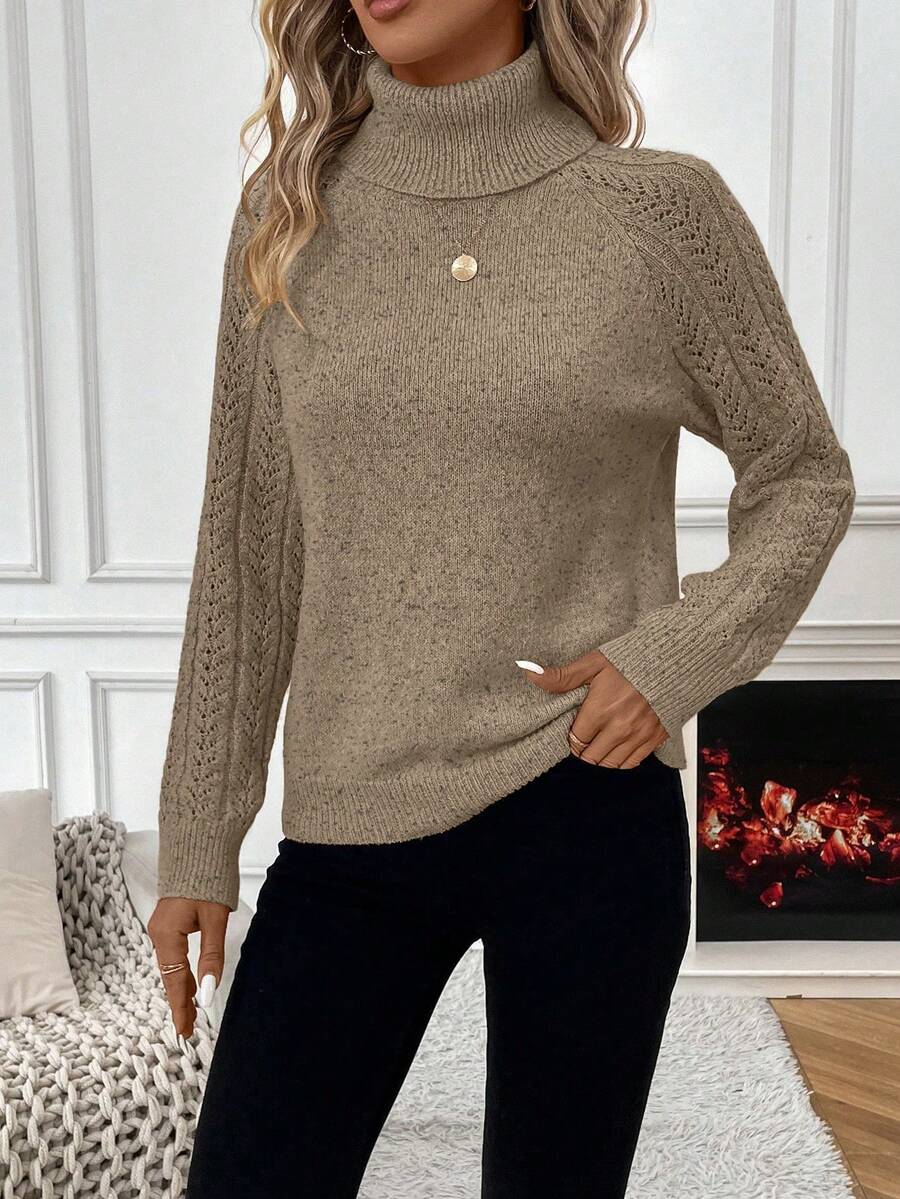 Amara | Elegant Turtleneck Knit Sweater