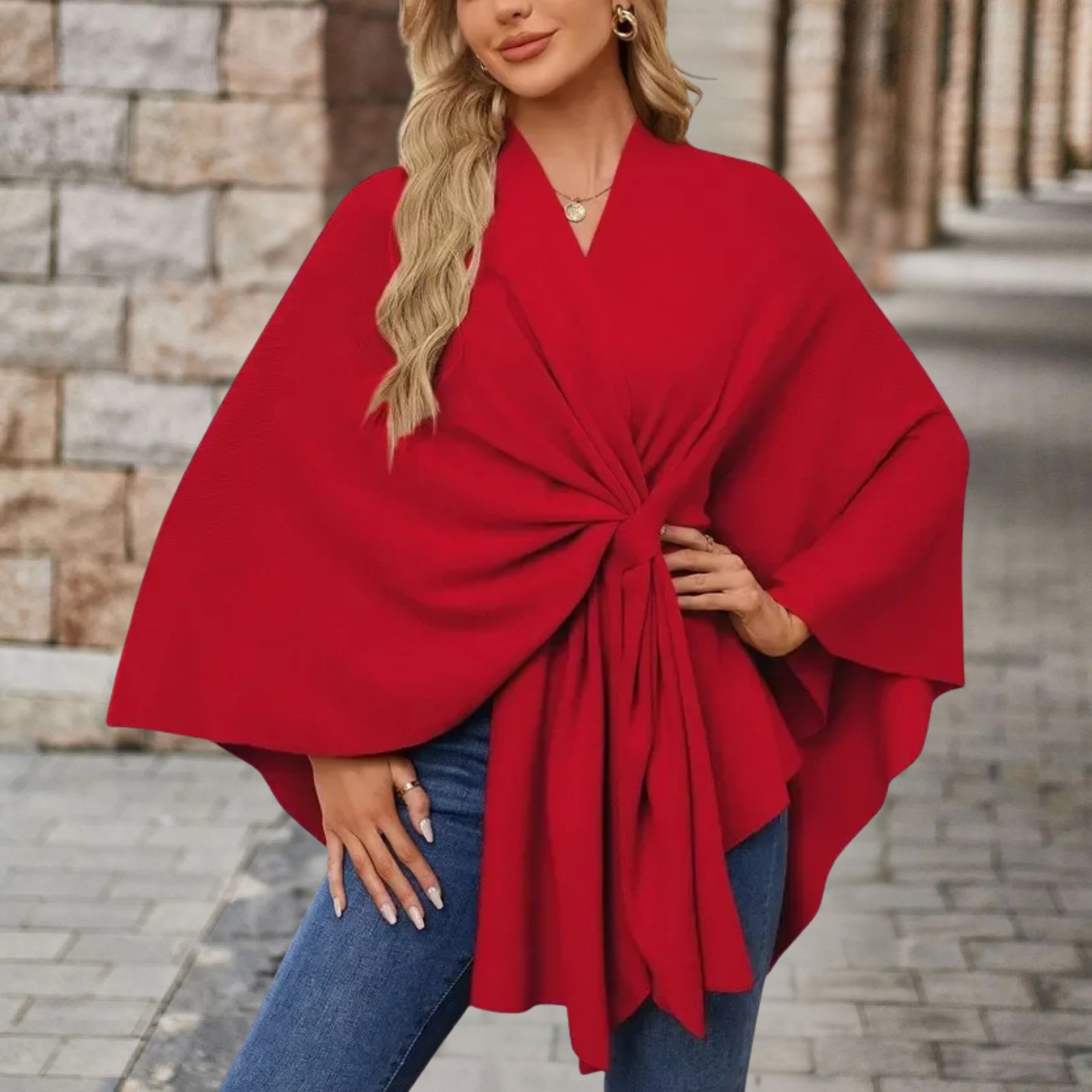 Emma | Chic Elegant Poncho