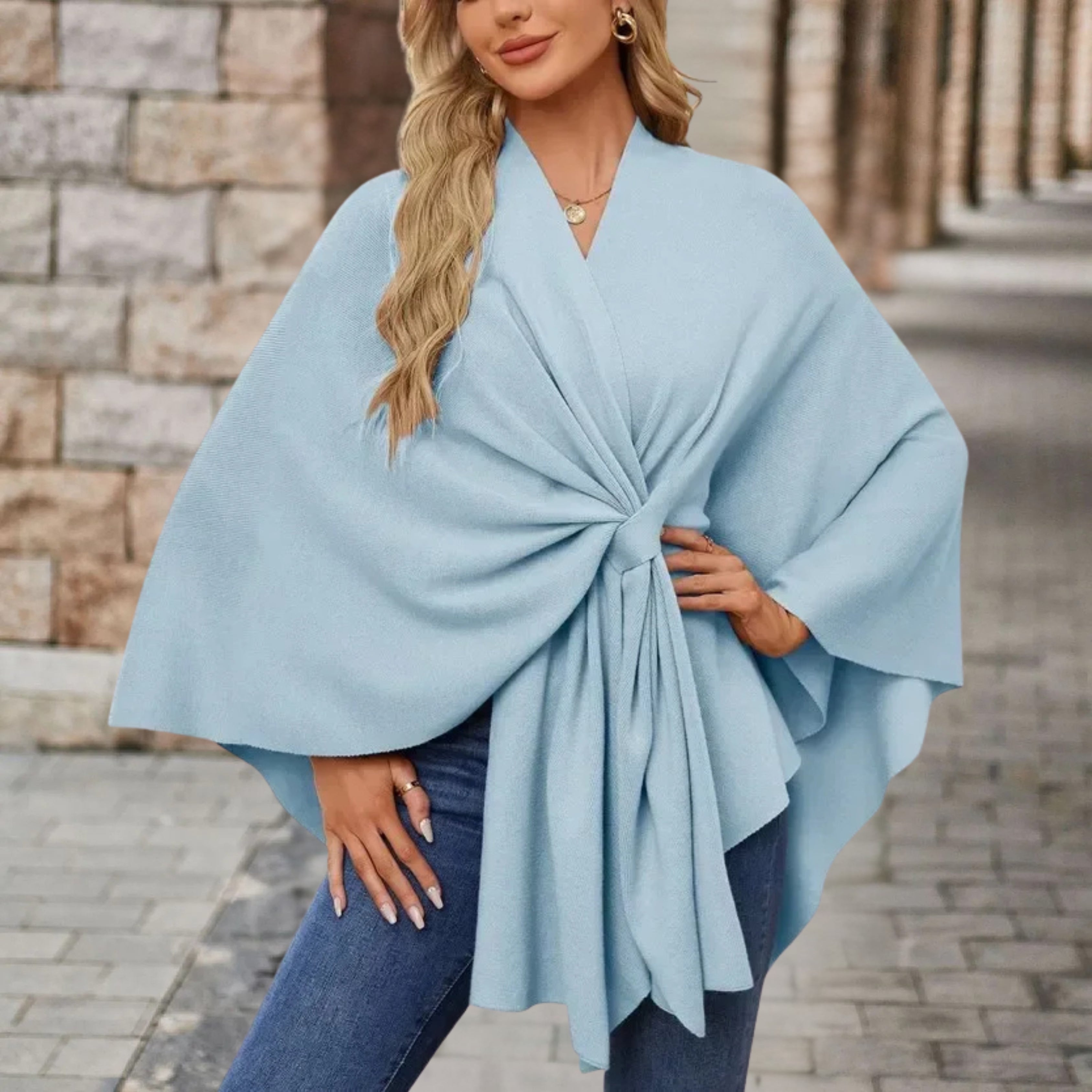 Emma | Chic Elegant Poncho