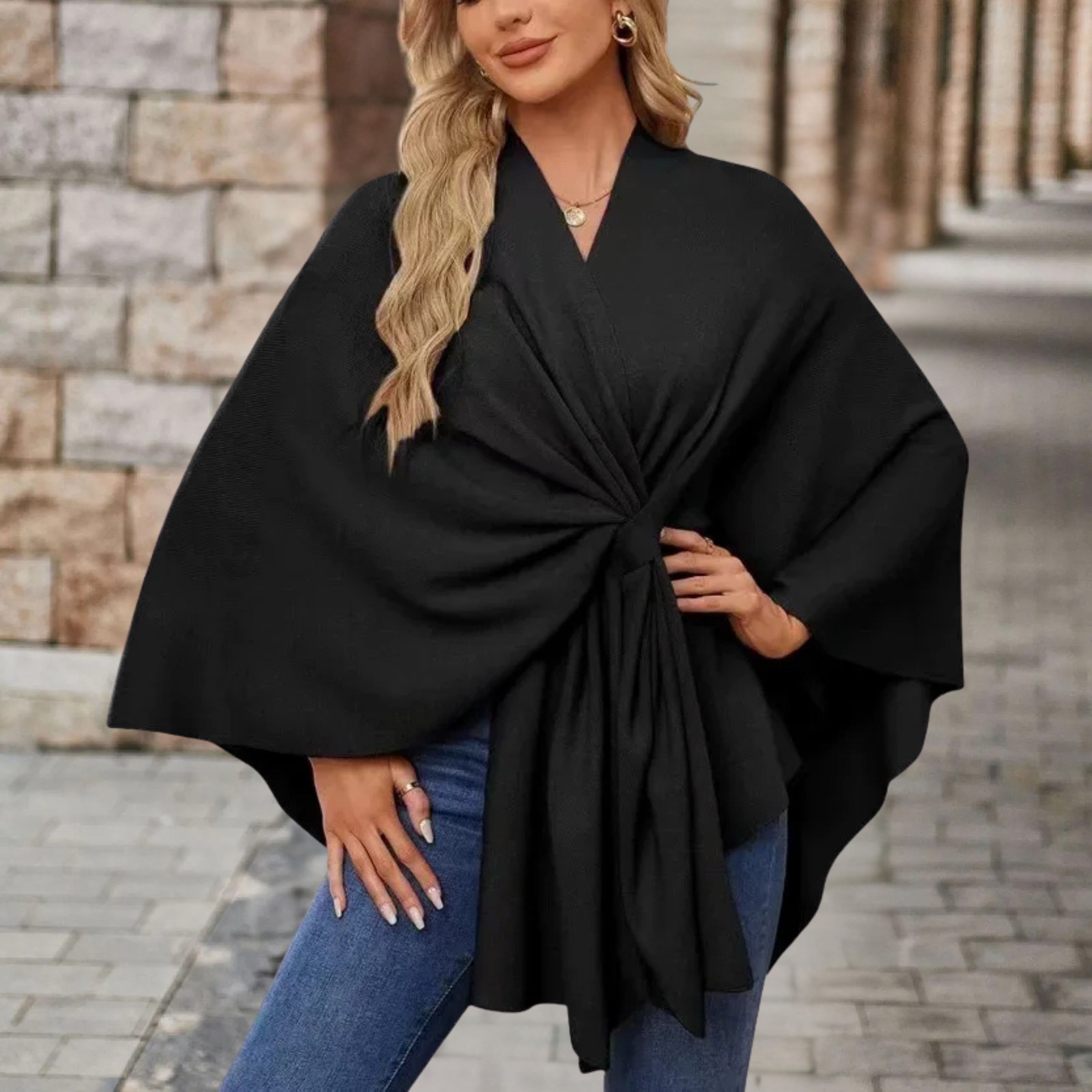 Emma | Chic Elegant Poncho