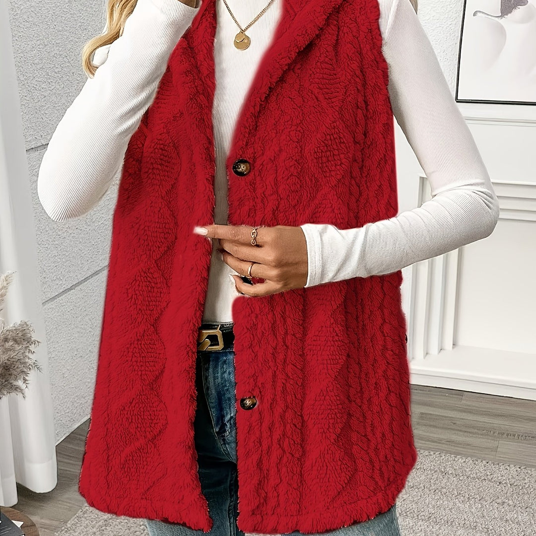 Warm Teddy Vest