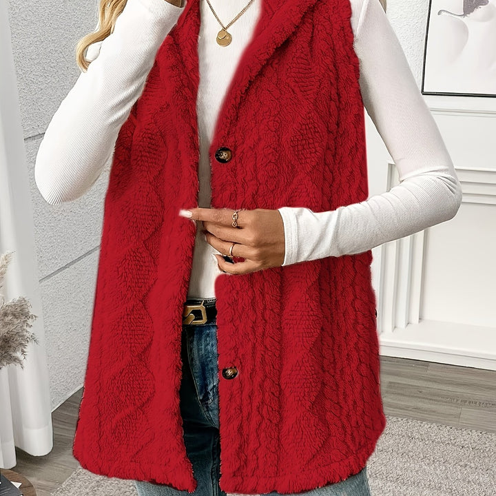 Warm Teddy Vest