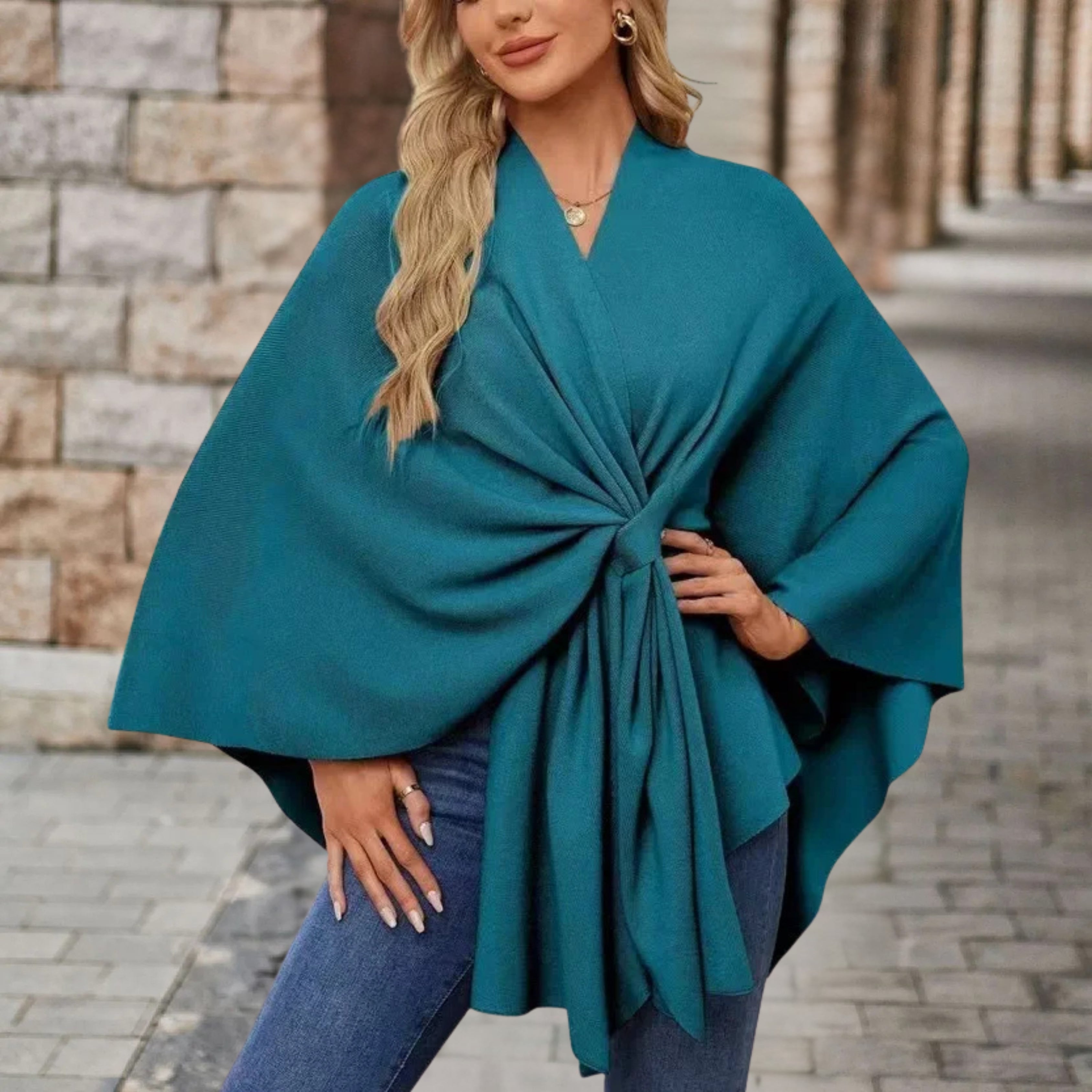 Emma | Chic Elegant Poncho