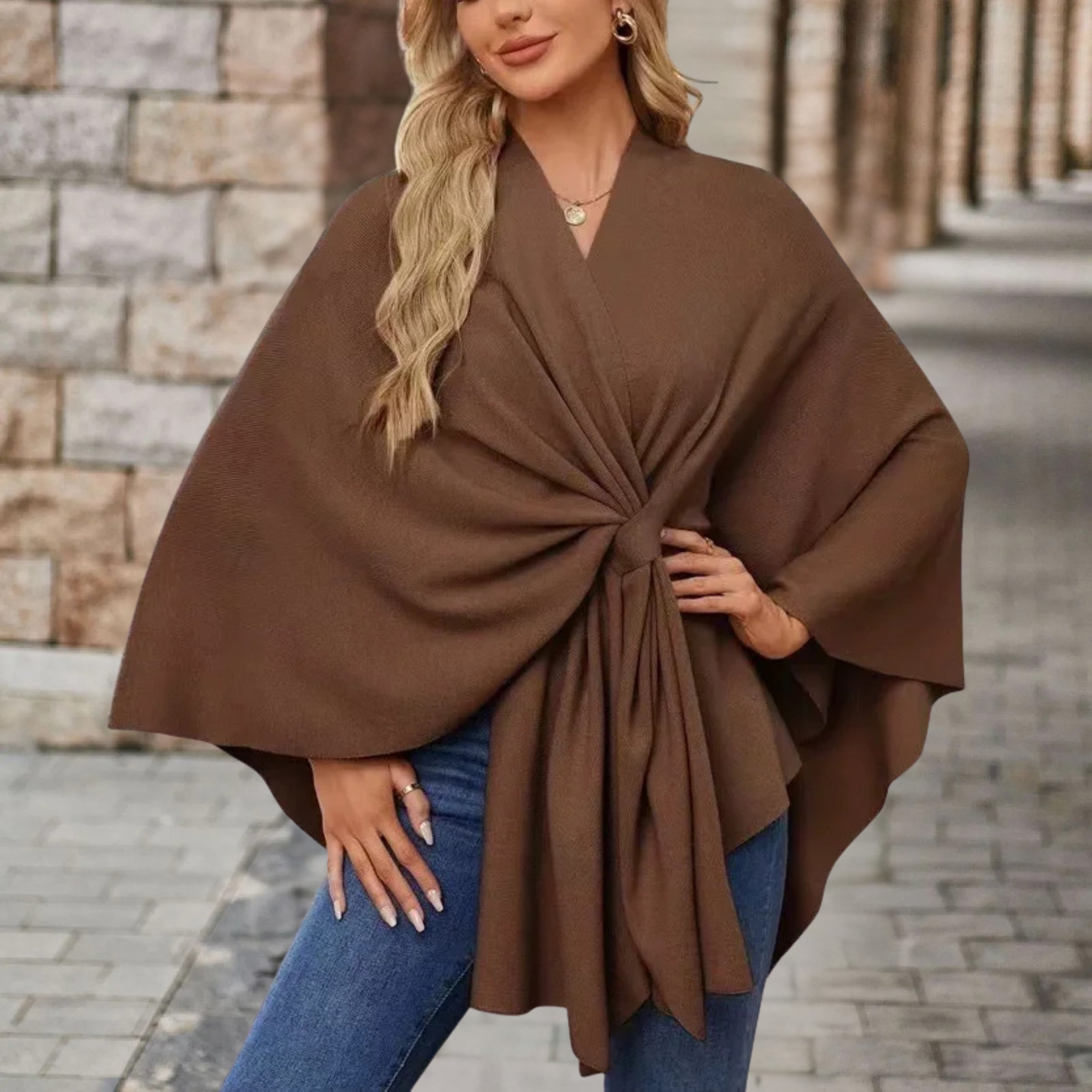 Emma | Chic Elegant Poncho
