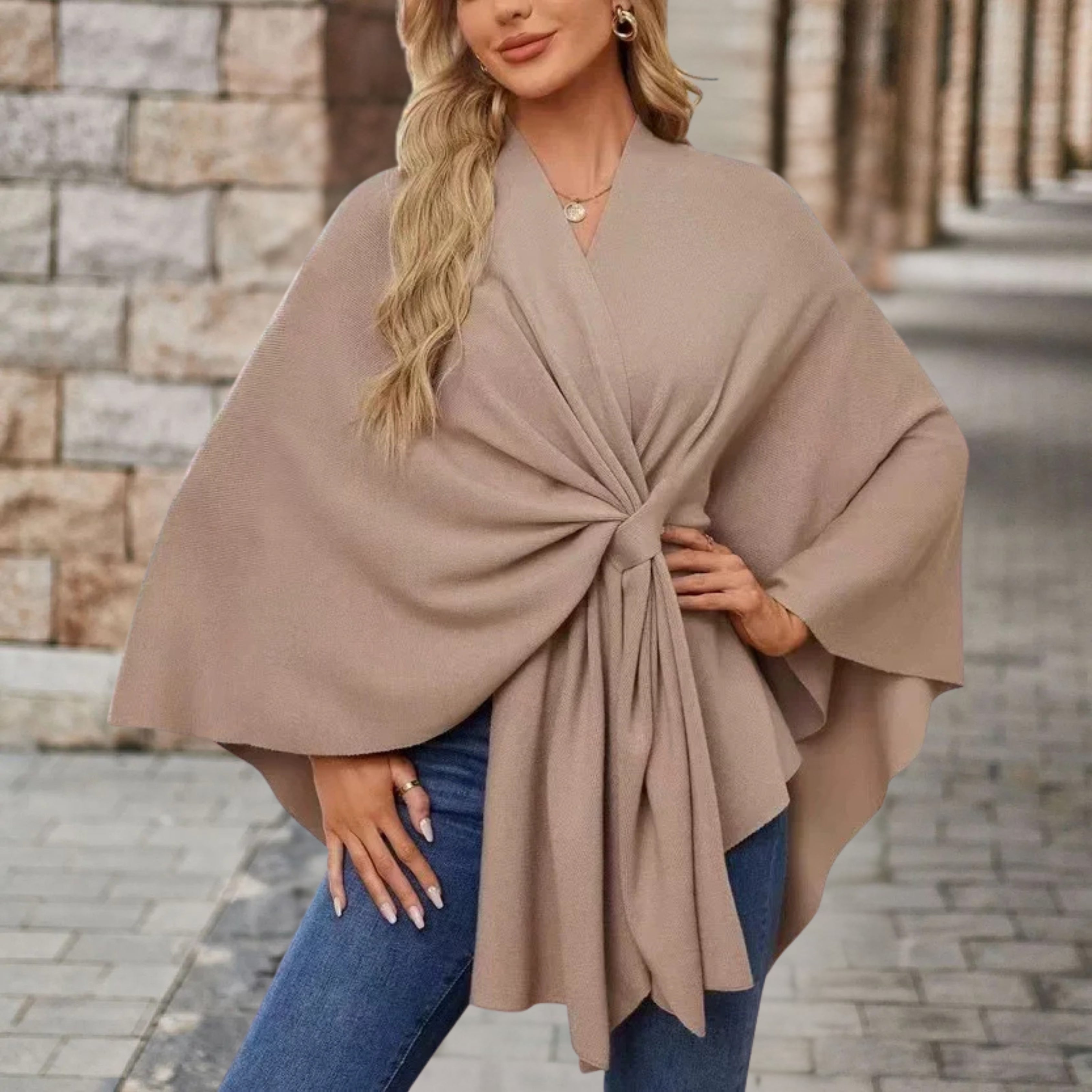 Emma | Chic Elegant Poncho