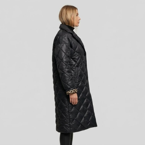 Sophia | Quilted Mid Coat