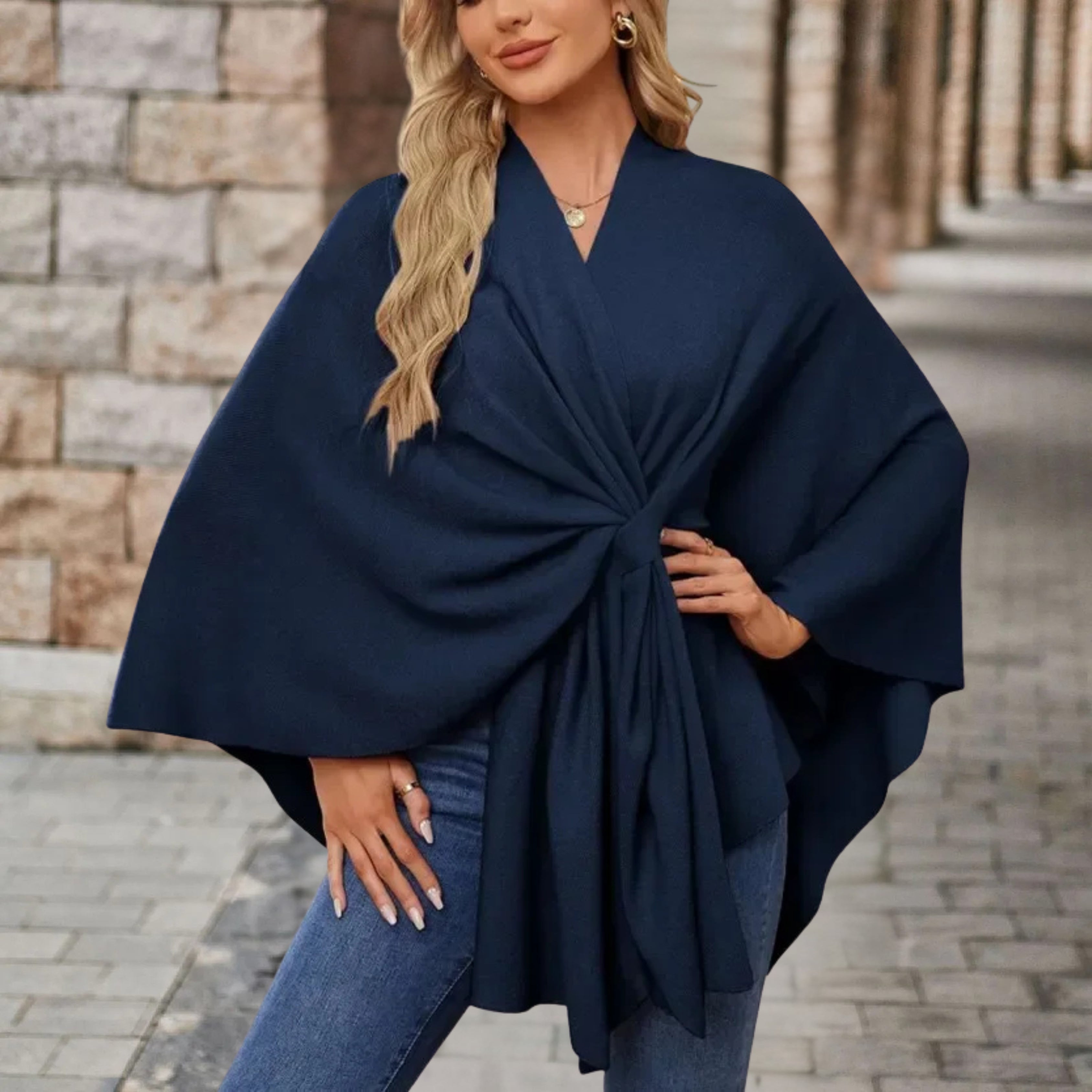 Emma | Chic Elegant Poncho