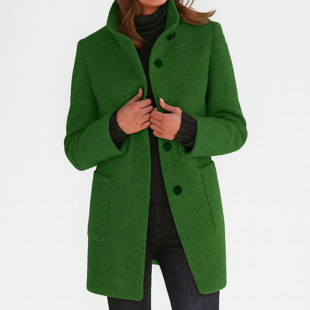 Emma | Ladies Coat with High Collar